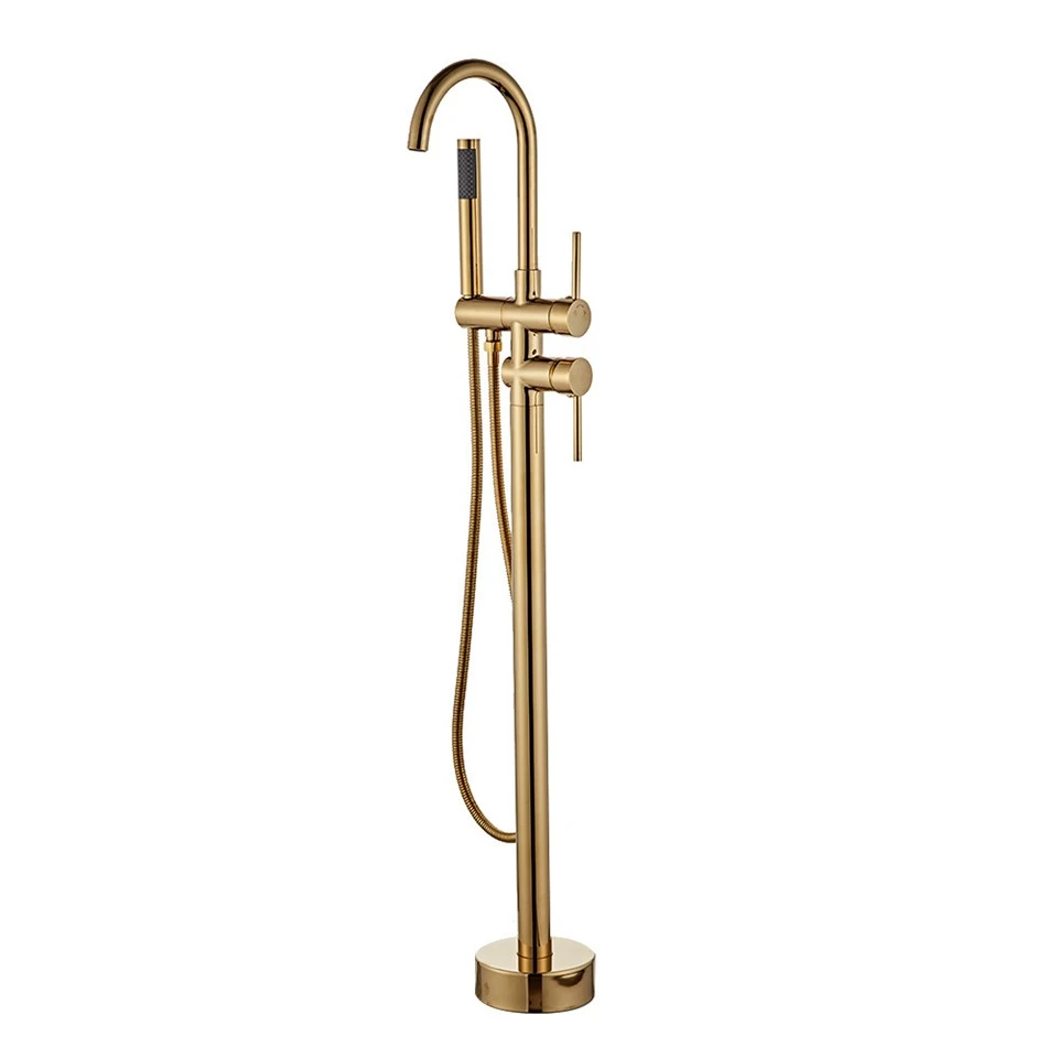 Gold Freestanding Tub Faucet